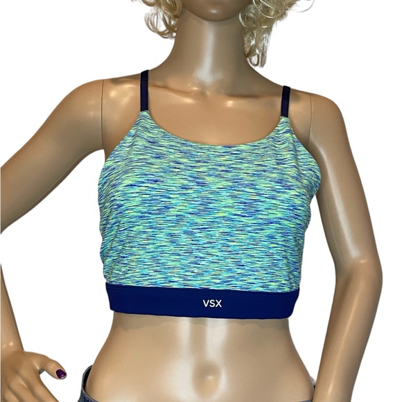 Victoria VSX  Sport Victoria’s Secret Strappy Light Impact Sports Bra Medium VGC - Picture 1 of 5